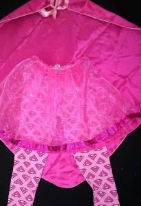 Kids Costumes to Hire - Supergirl (3-4 years) - cape, pants, tutu